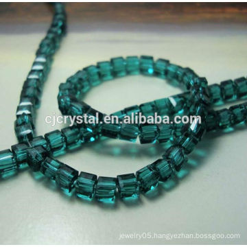 wholesale glass beads square cube